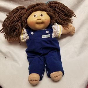 Cabbage Patch Doll Brown Straight Hair Brown Eyes